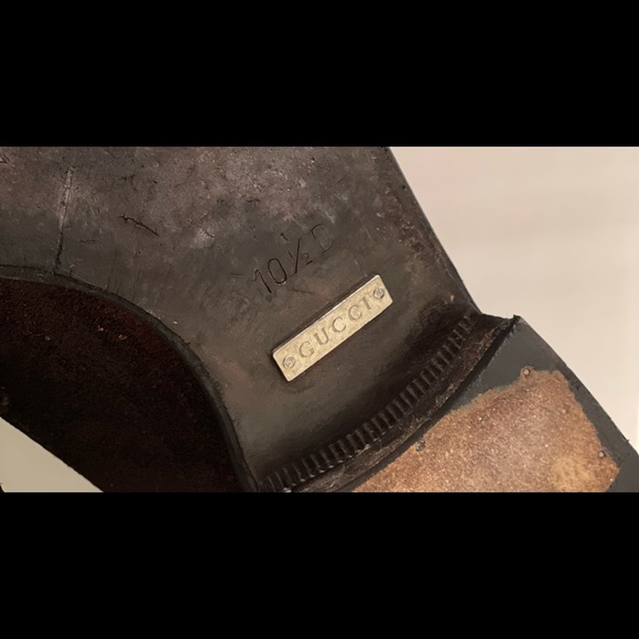 Gucci brown suede horsebit loafers mens 🔥🔥10.5🔥🔥 - Picture 8 of 9